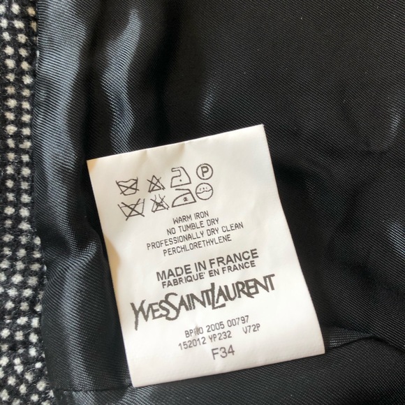 Yves Saint Laurent Suit size 34 - Picture 13 of 16